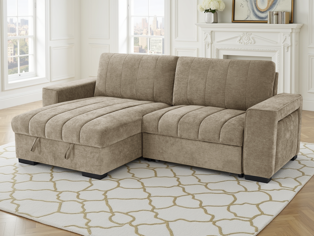 Franklin Universal Corner Sofa — Large Corner with Sofa Bed, Storage & USB