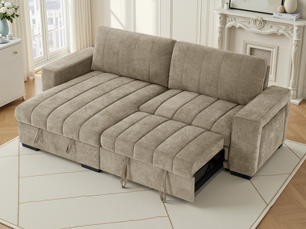 Franklin Universal Corner Sofa — Large Corner with Sofa Bed, Storage & USB