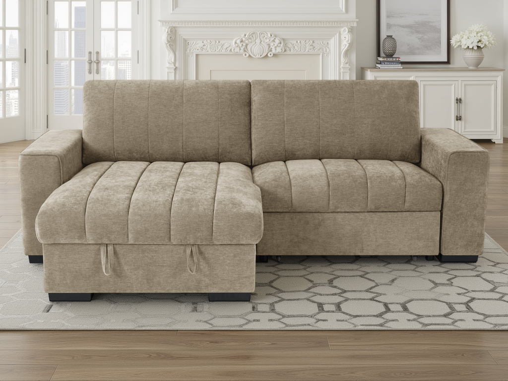Franklin Universal Corner Sofa — Large Corner with Sofa Bed, Storage & USB